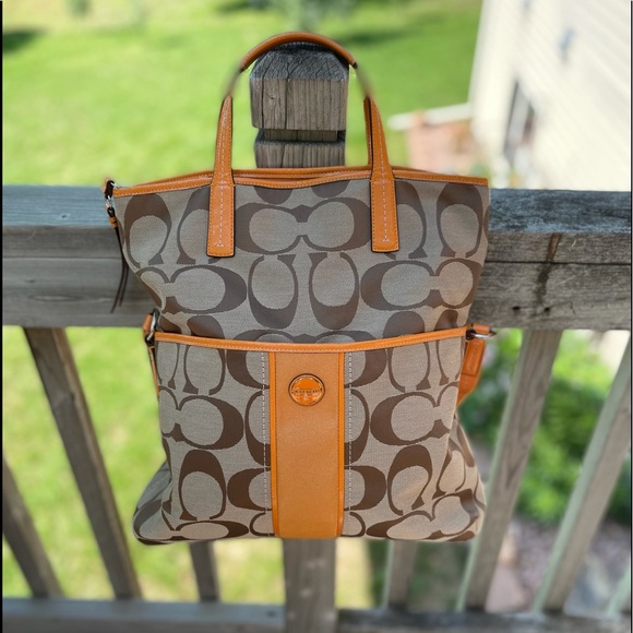 🧡Signature COACH hand bag - Picture 9 of 13